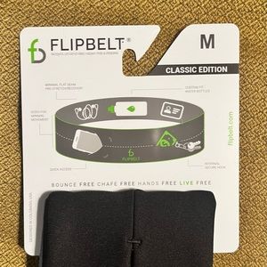 NEW FlipBelt Running Belt Black. Size medium
